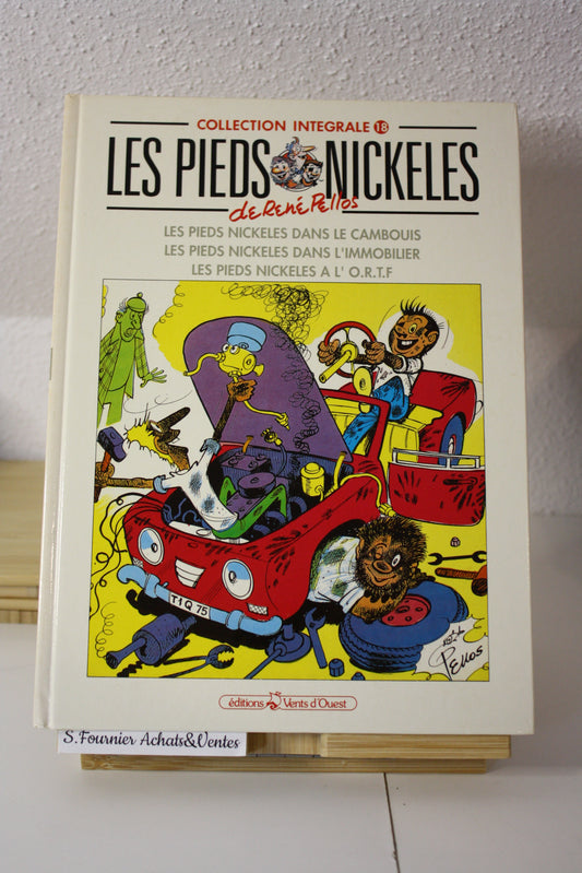 Collection intégrales N°18 – Les pieds Nickelés – René Pellos - Vents d’Ouest – EO - 1994
