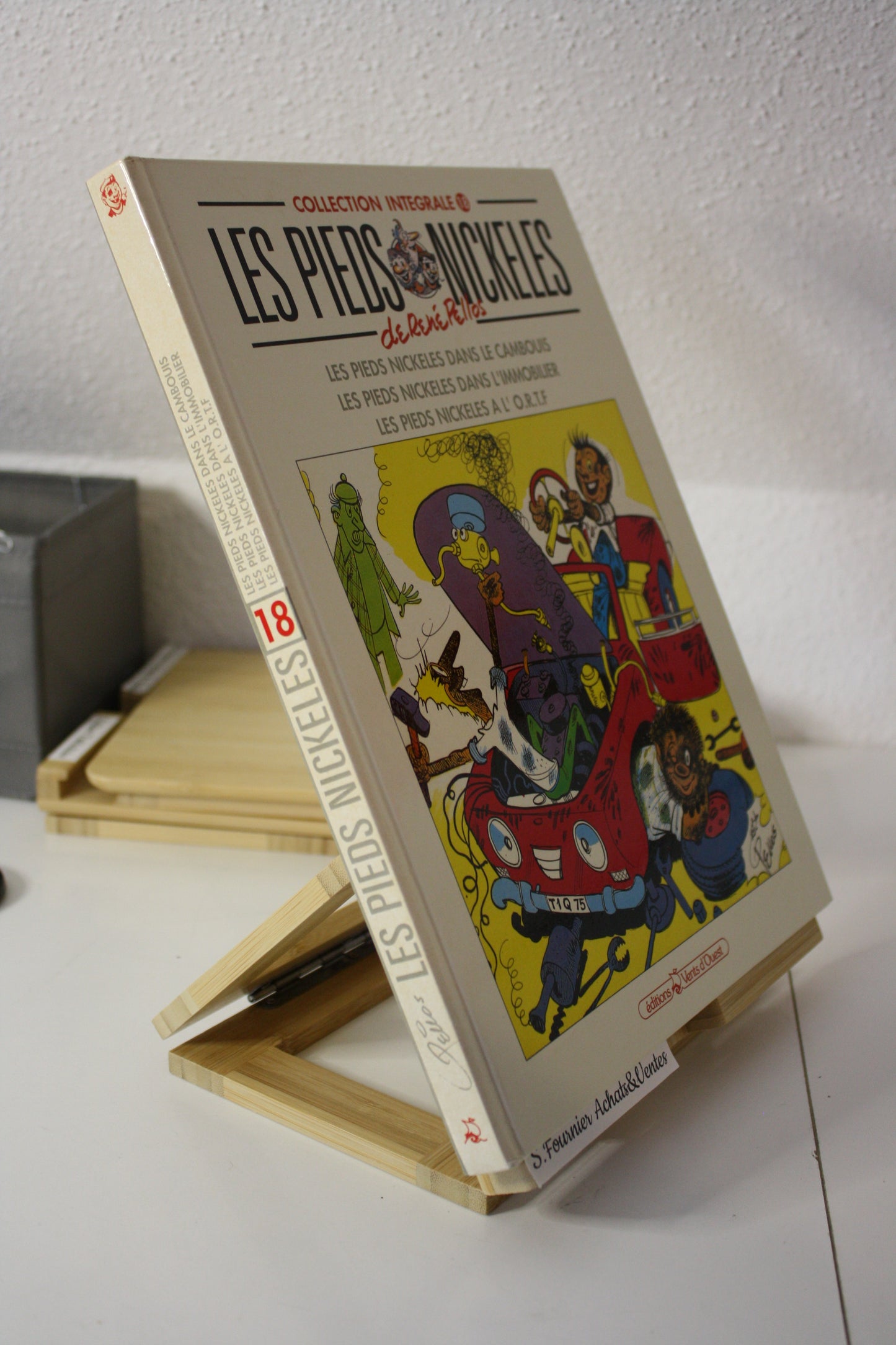 Collection intégrales N°18 – Les pieds Nickelés – René Pellos - Vents d’Ouest – EO - 1994