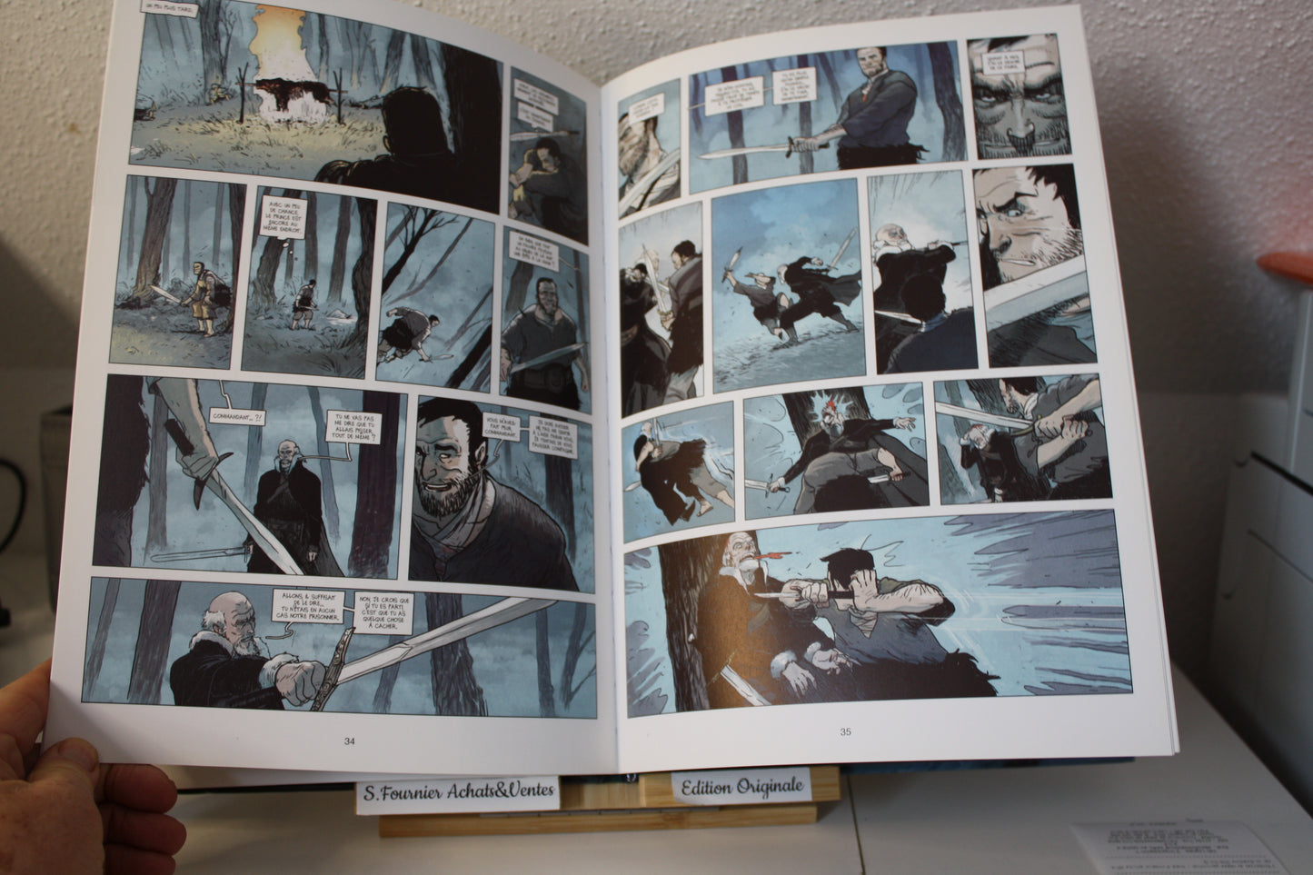 La traque du sans nom – L’ombre blanche – Ozanam et Carrion - Soleil - EO – 2013