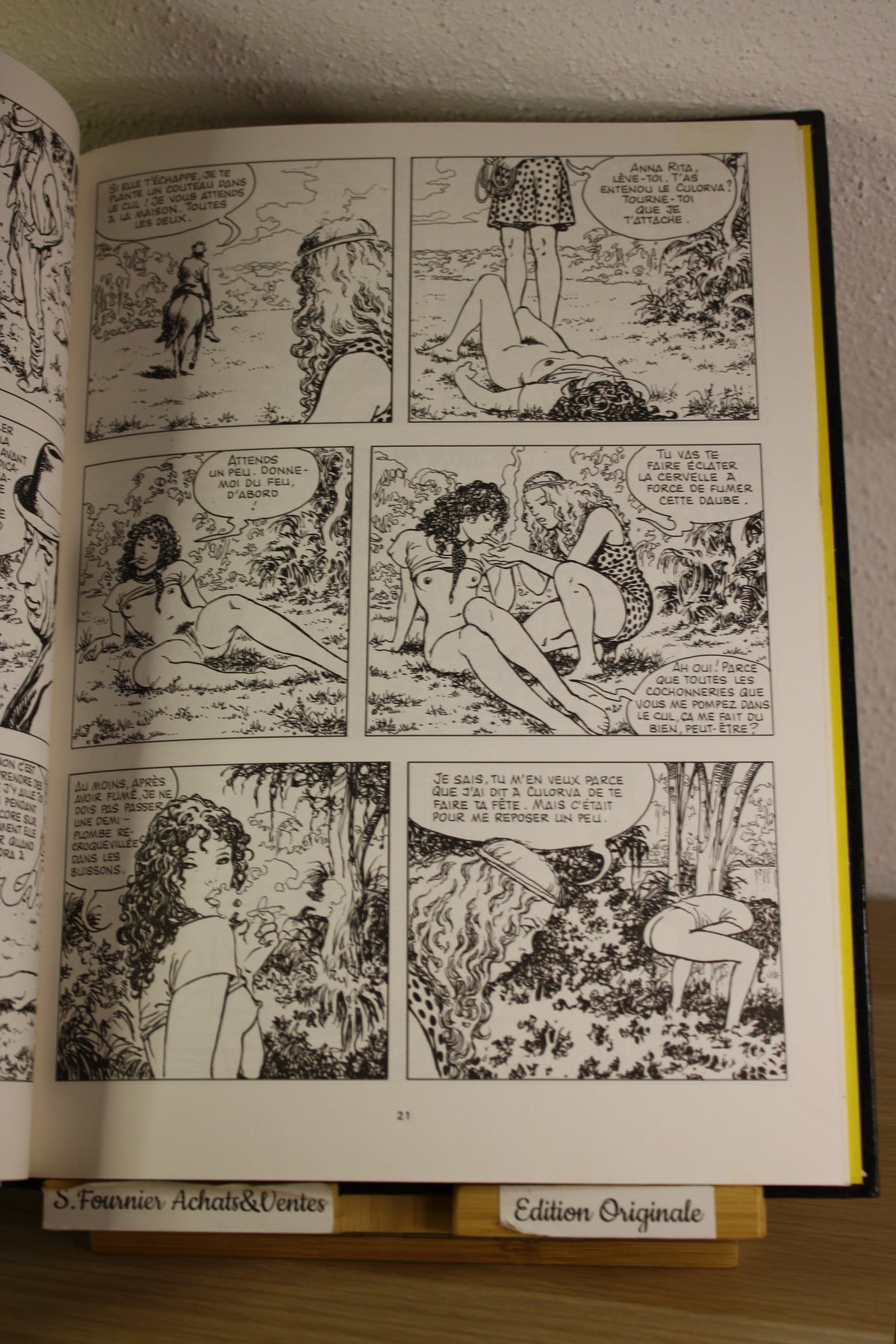 Tome 3 – Le déclic – Manara – Echos des savanes Albin Michel – EO – 1994 - ADULTE