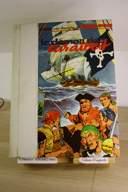 Le démon des caraïbes – Barbe Rouge – Hubinon Charlier – Dargaud – EO – 1961