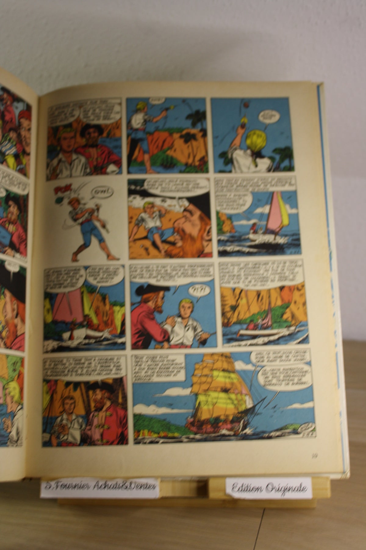 Le démon des caraïbes – Barbe Rouge – Hubinon Charlier – Dargaud – EO – 1961