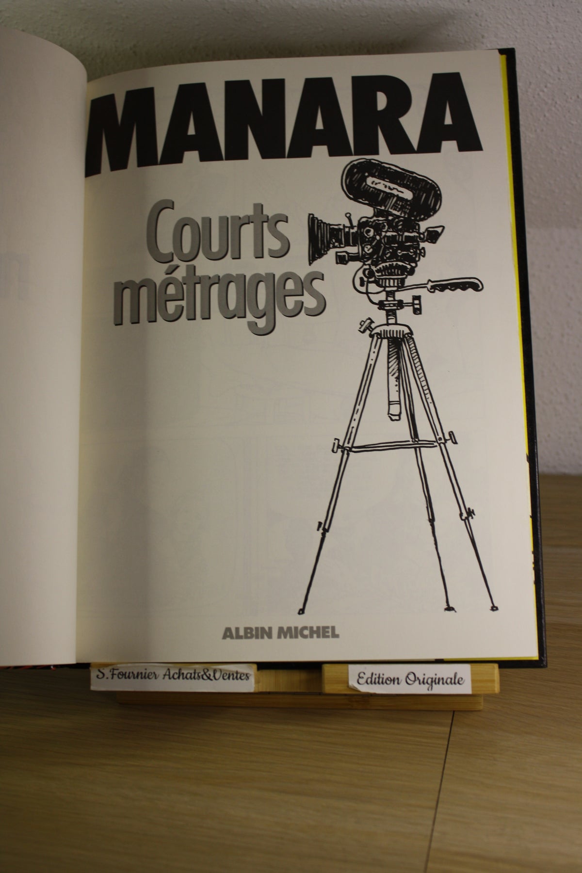 Courts métrage - – Manara – Albin Michel – EO – 1988 - ADULTE