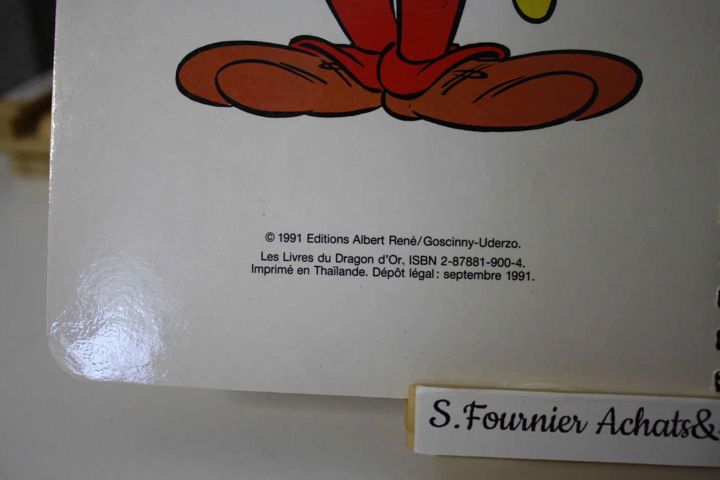 Le monde Fou Fou Fou – Astérix – Editon Albert René – Les livres du dragon d'or - EO -1991