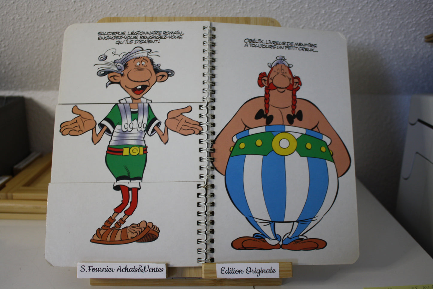 Le monde Fou Fou Fou – Astérix – Editon Albert René – Les livres du dragon d'or - EO -1991
