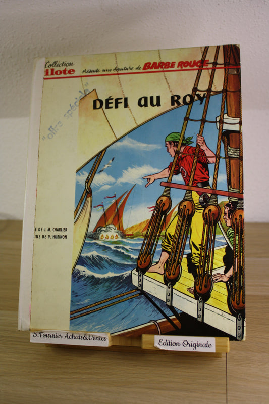 Défi du Roy – Barbe Rouge – Hubinon Charlier – Dargaud – EO – 1964