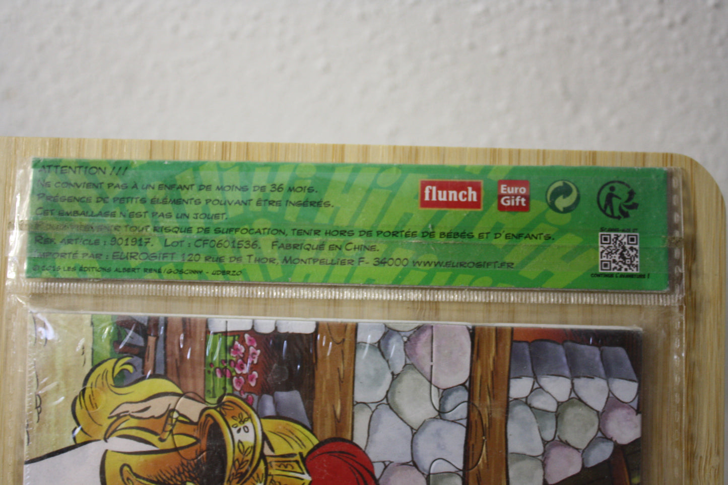 Puzzle Recto verso - Astérix - Goscinny Uderzo - Flunch - Objet dérivé - 2015