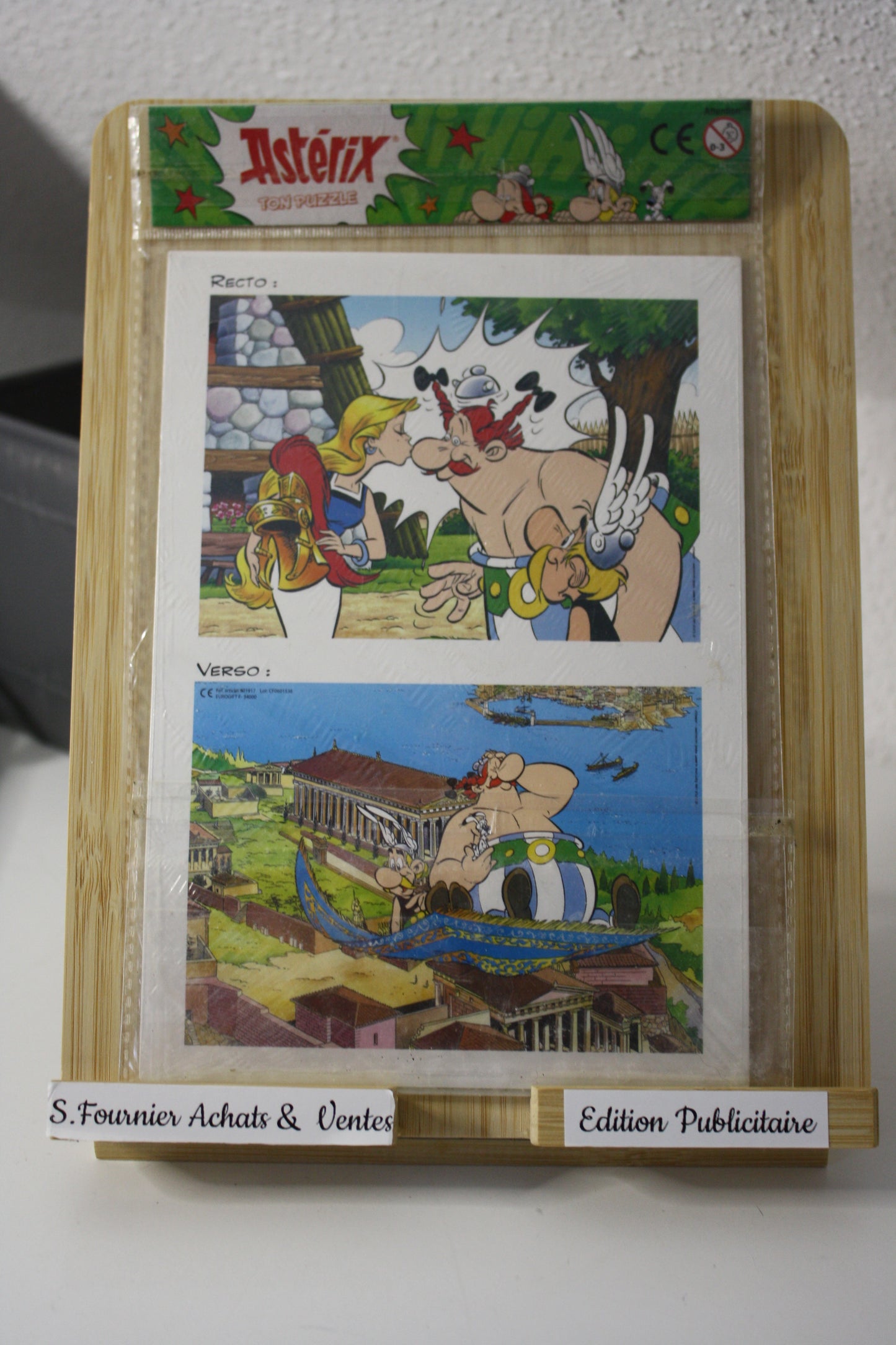 Puzzle Recto verso - Astérix - Goscinny Uderzo - Flunch - Objet dérivé - 2015