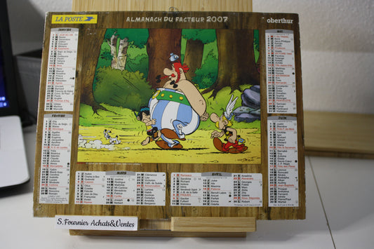 Almanach du facteur 2007 - Astérix - La poste - La poste - Objet dérivé - 2007