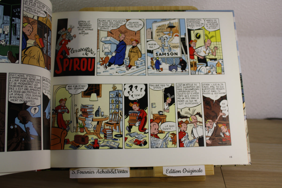Cœur d’acier – Spirou – Chaland – Champaka Brussels – EO – 2008