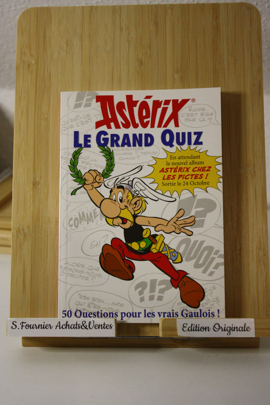 Le grand Quizz – Astérix – - Edition Albert René et Hachette – Jeux - 2013