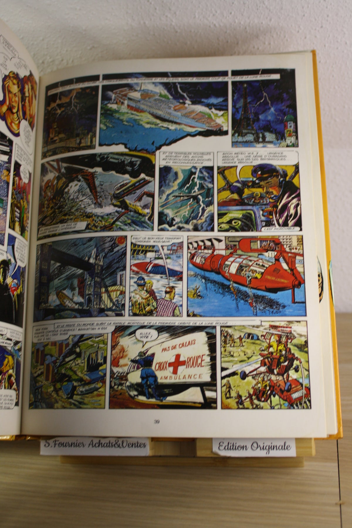 4 jours pour sauver la planète – Dan Dare – Hampson – Les humanoïdes associés – EO – 1977