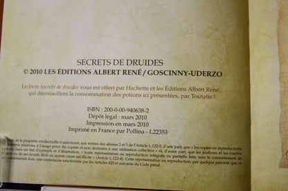 Secret de druides – Astérix –  - Edition Albert René et Hachette – EO - 2010