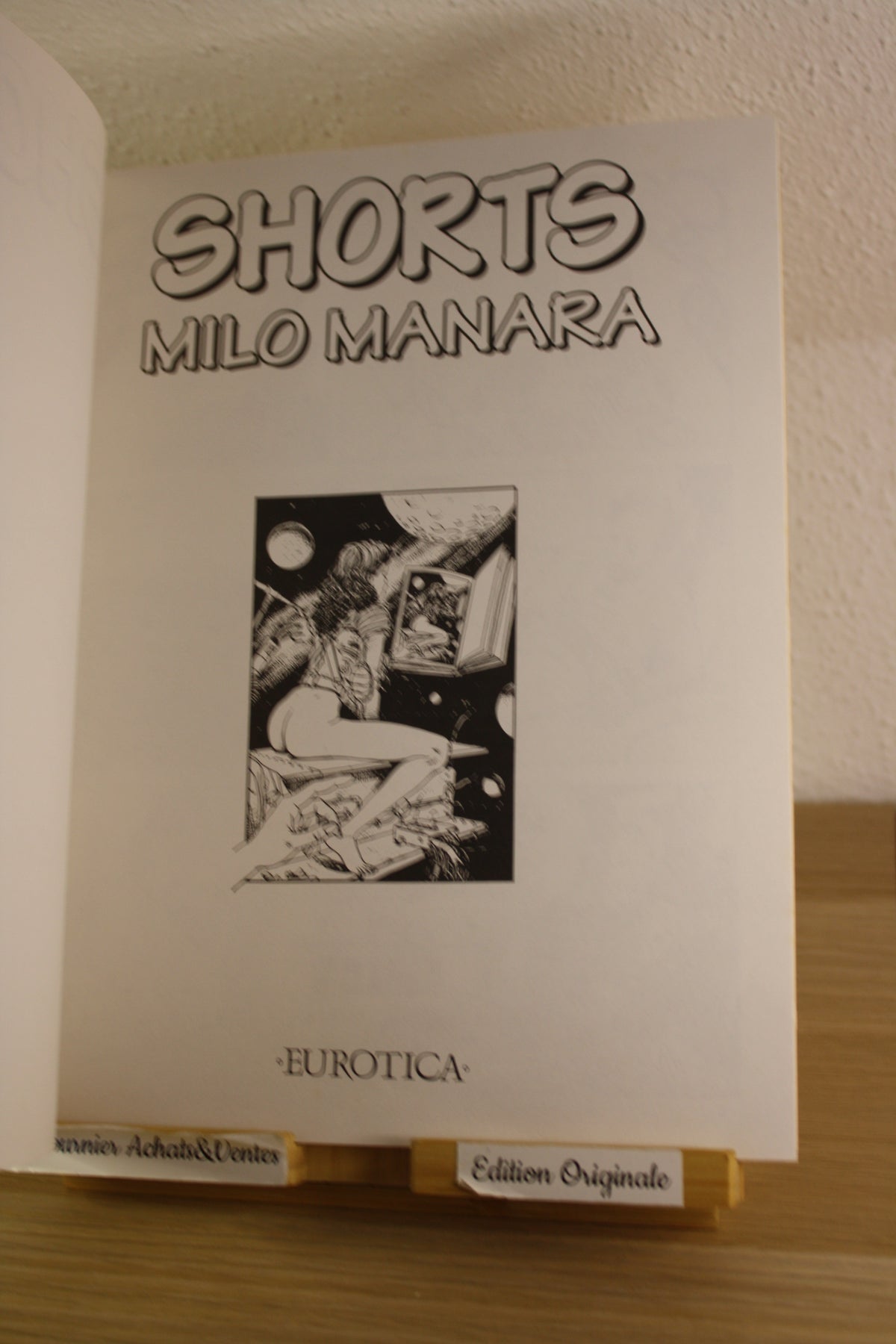 Shorts – Milo Manara – Manara – Eurotica – EO – 1995 - Anglais - Adulte