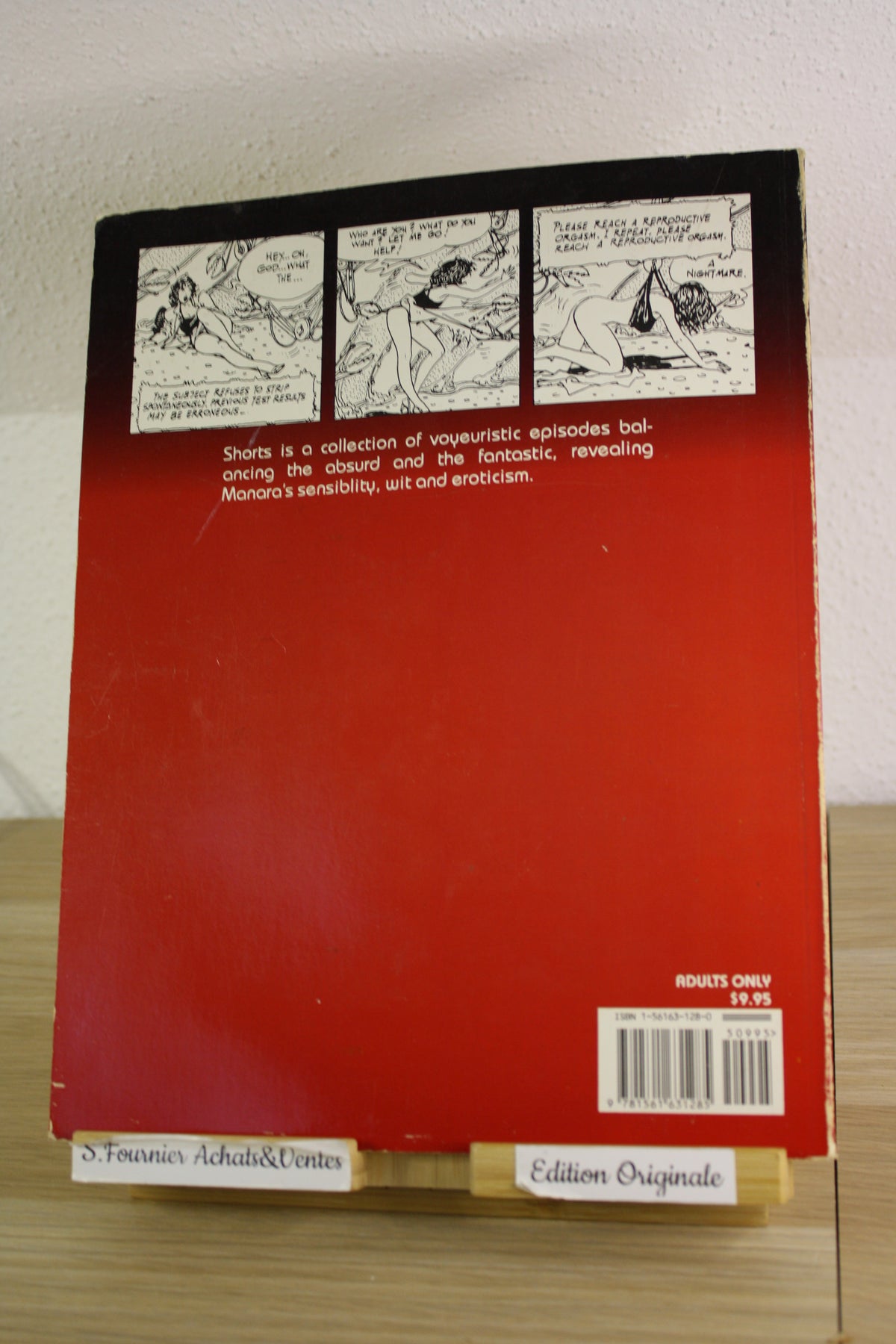 Shorts – Milo Manara – Manara – Eurotica – EO – 1995 - Anglais - Adulte