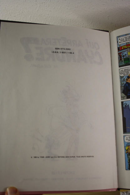 Qui arrètera Cyanure ? – Spirou et Fantasio – Tome Janry – Dupuis – EO – 1985