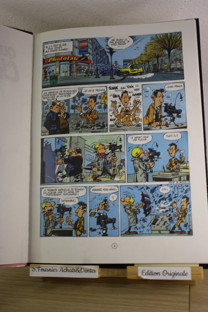Qui arrètera Cyanure ? – Spirou et Fantasio – Tome Janry – Dupuis – EO – 1985