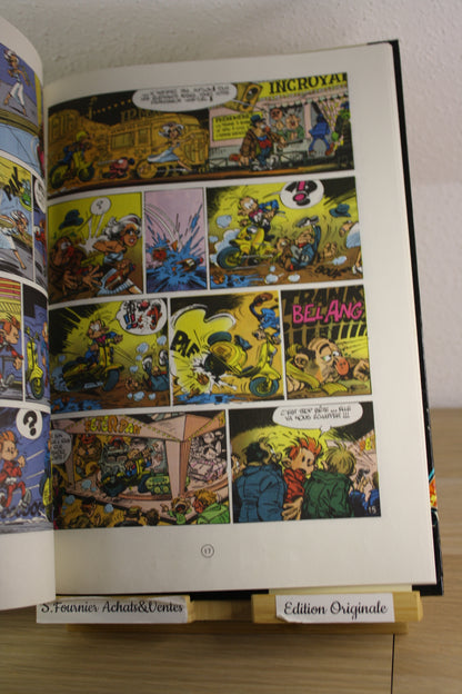 Qui arrètera Cyanure ? – Spirou et Fantasio – Tome Janry – Dupuis – EO – 1985