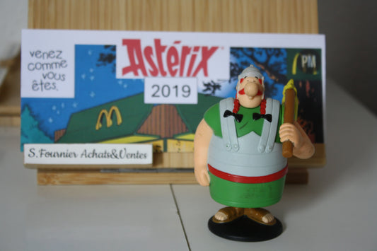 Figurine Obélus – Astérix - Mac Donald – 60 ans – Objet dérivé - 2019