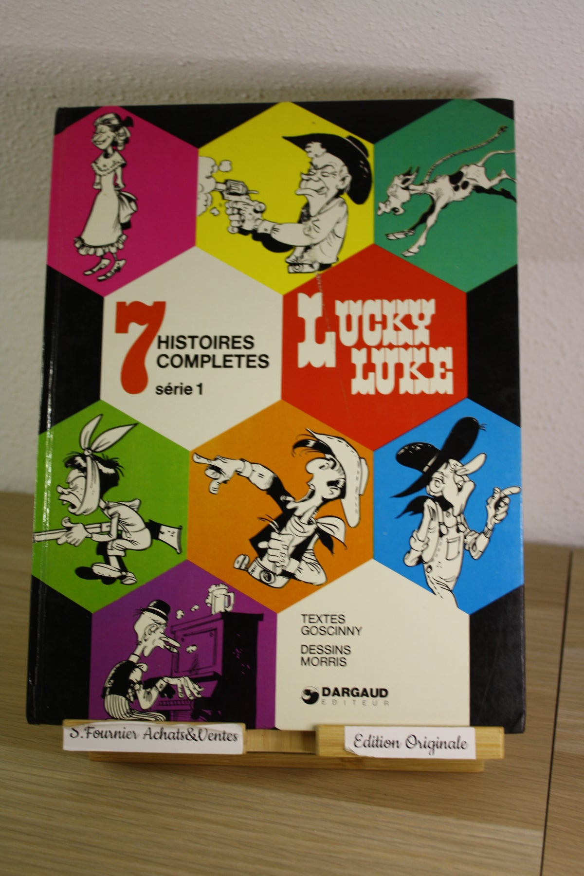 7 Histoires complètes Série 1 – Lucky Luke – Morris Goscinny – Dargaud – EO – 1974