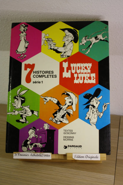 7 Histoires complètes Série 1 – Lucky Luke – Morris Goscinny – Dargaud – EO – 1974