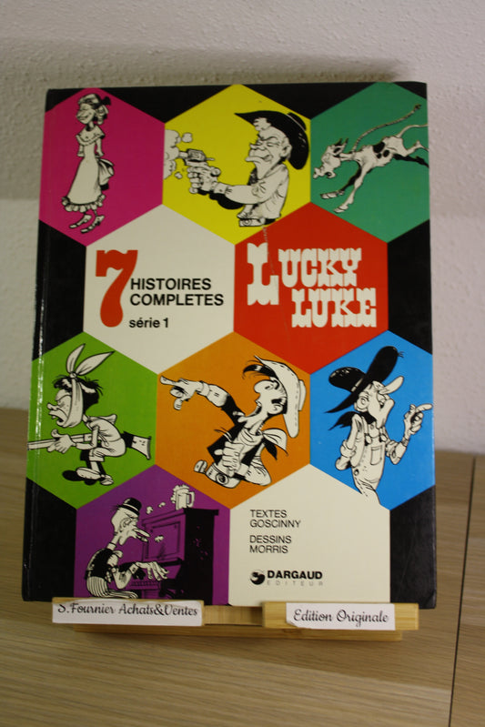 7 Histoires complètes Série 1 – Lucky Luke – Morris Goscinny – Dargaud – EO – 1974