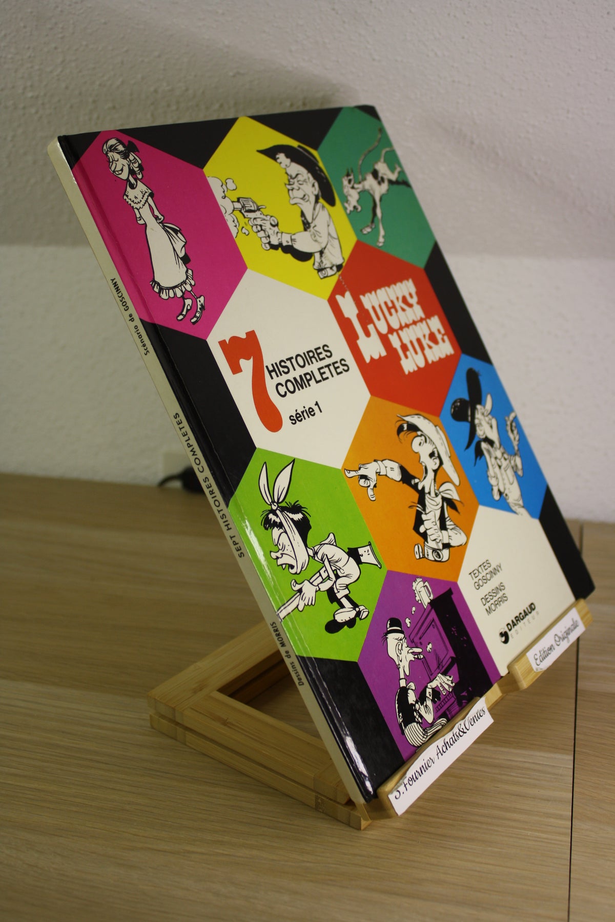 7 Histoires complètes Série 1 – Lucky Luke – Morris Goscinny – Dargaud – EO – 1974