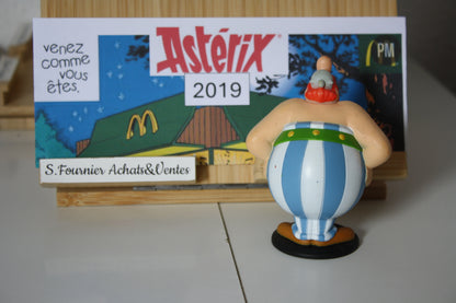 Figurine Obélix bis – Astérix - Mac Donald – 60 ans – Objet dérivé - 2019
