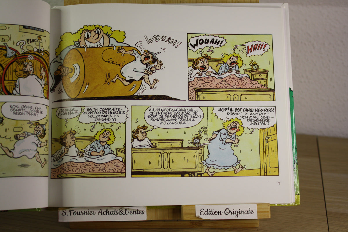 Vendanges hâtives + dédicace – Les aventures de Ferdinand – Schuster – DEMGE Production – EO – 2000 – Dédicace + dessin