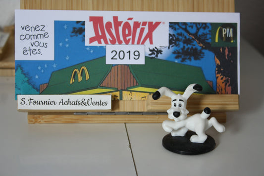Figurine Idéfix + marche – Astérix - Mac Donald – 60 ans – Objet dérivé - 2019