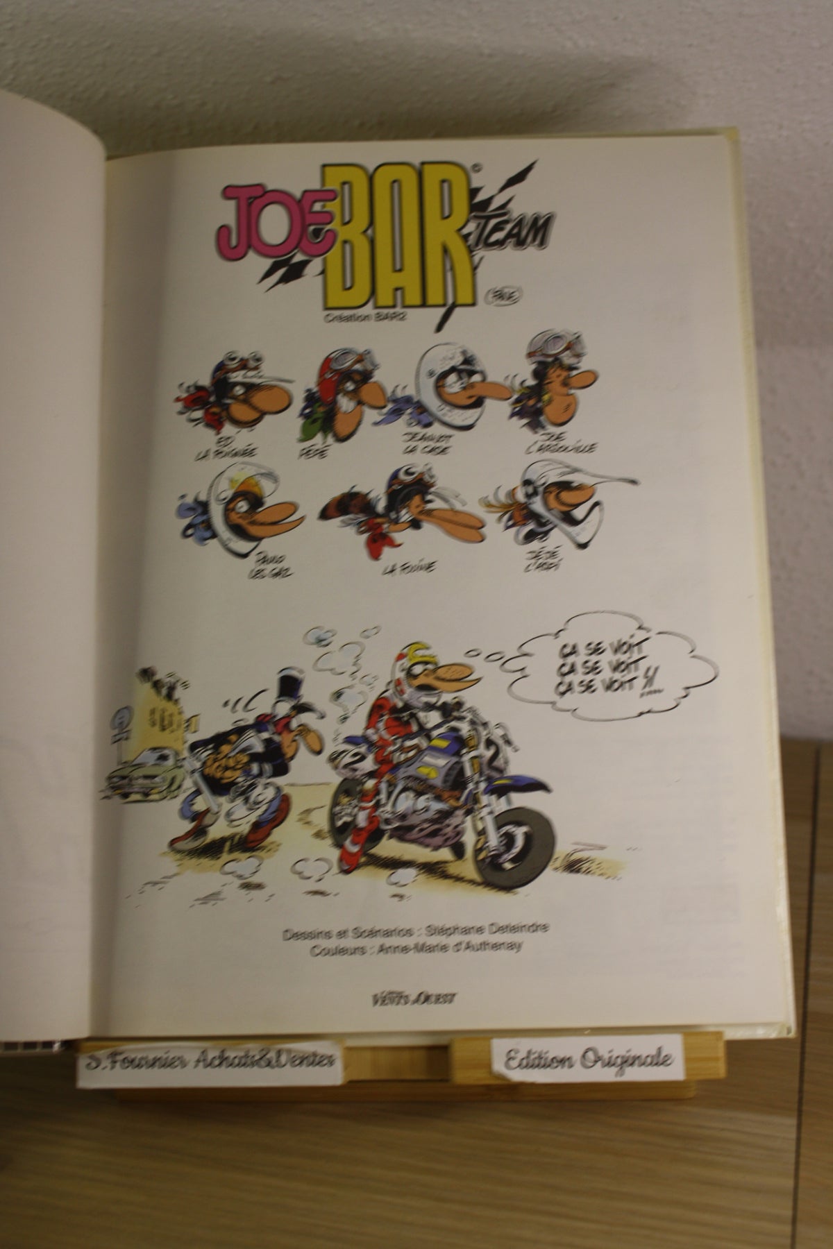 Tome 3 – Joe Bar Team – Fane – Vents d’Ouest – EO – 1995
