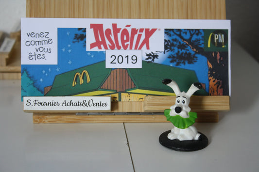 Figurine Idéfix – Astérix - Mac Donald – 60 ans – Objet dérivé - 2019