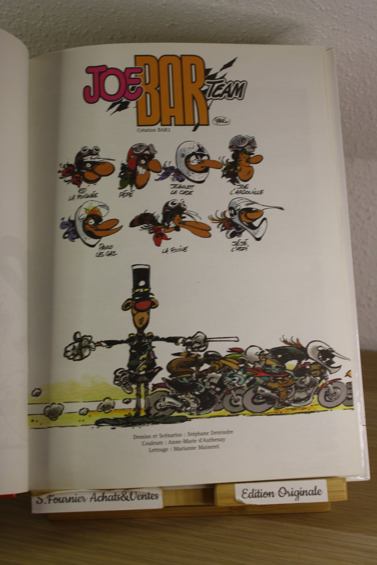 Tome 4 – Joe Bar Team – Fane – Vents d’Ouest – EO – 1997
