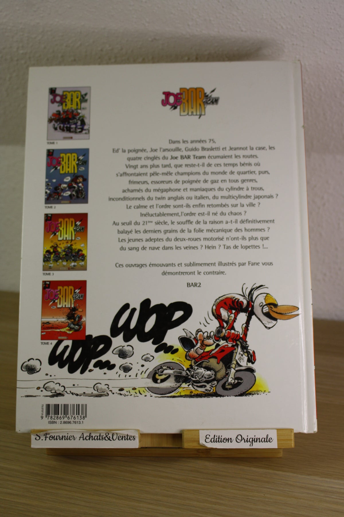 Tome 4 – Joe Bar Team – Fane – Vents d’Ouest – EO – 1997