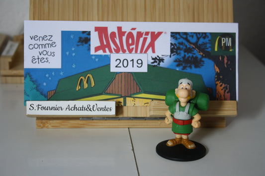 Figurine Astérus  – Astérix - Mac Donald – 60 ans – Objet dérivé - 2019