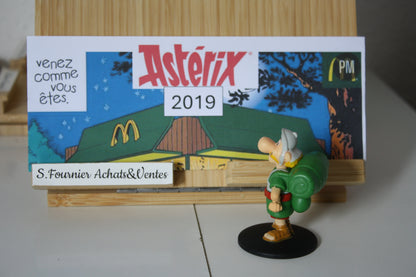 Figurine Astérus  – Astérix - Mac Donald – 60 ans – Objet dérivé - 2019