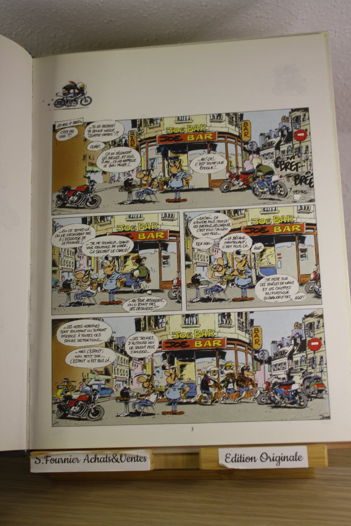 Tome 2 créateur BAR2 – Joe Bar Team – Fane – Vents d’Ouest – EO – 1993