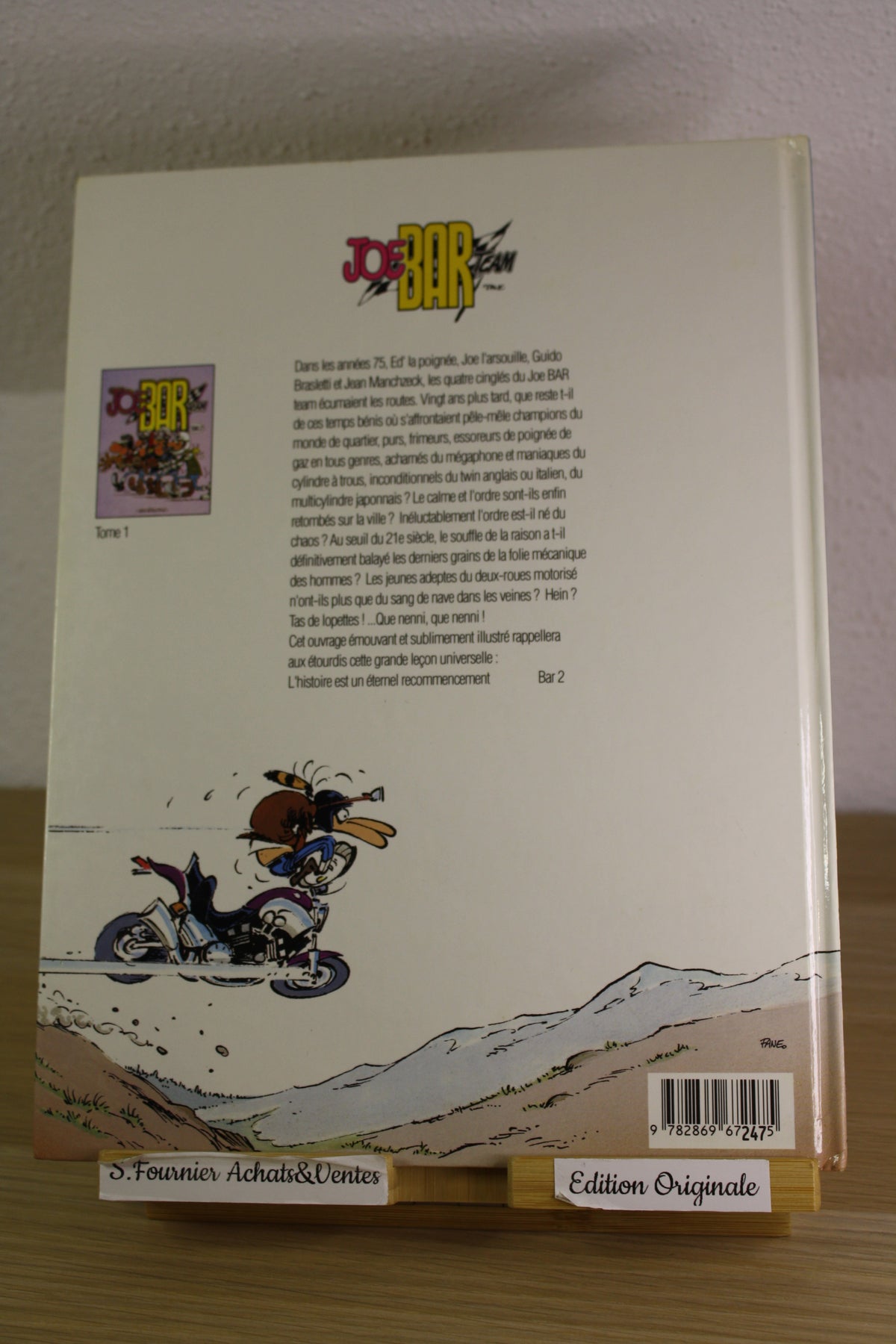 Tome 2 créateur BAR2 – Joe Bar Team – Fane – Vents d’Ouest – EO – 1993