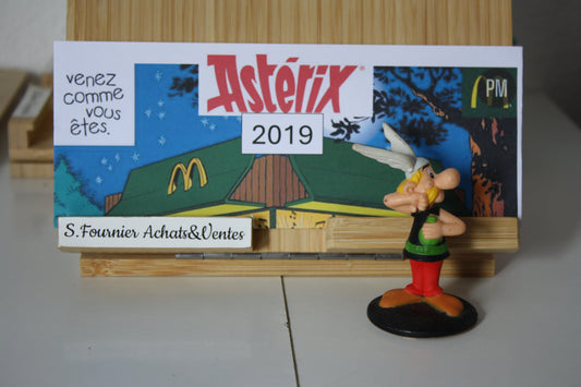 Figurine Astérix – Astérix - Mac Donald – 60 ans – Objet dérivé - 2019