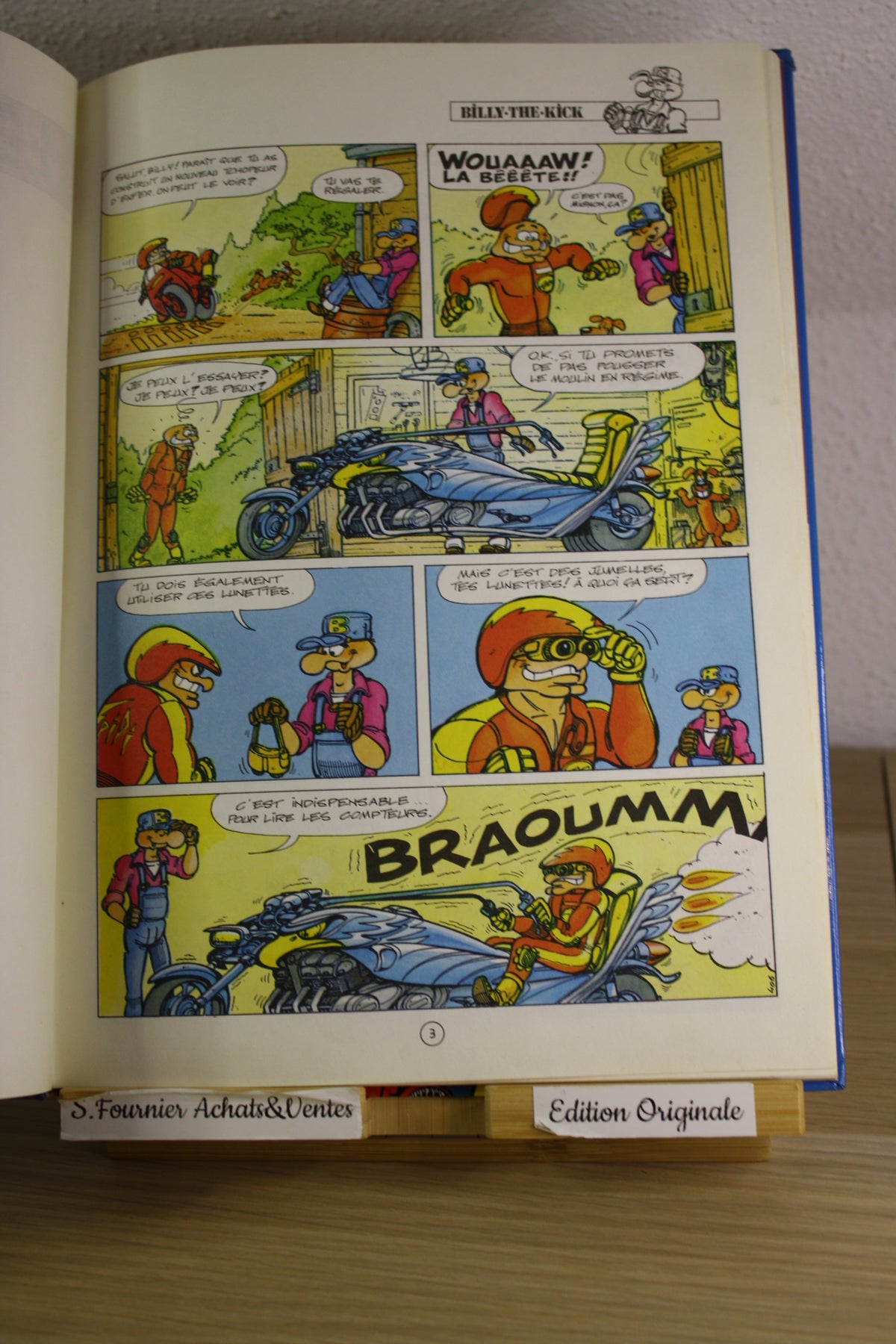 Monomoto 10 – Les motards – Degotte – Dupuis – EO – 1993