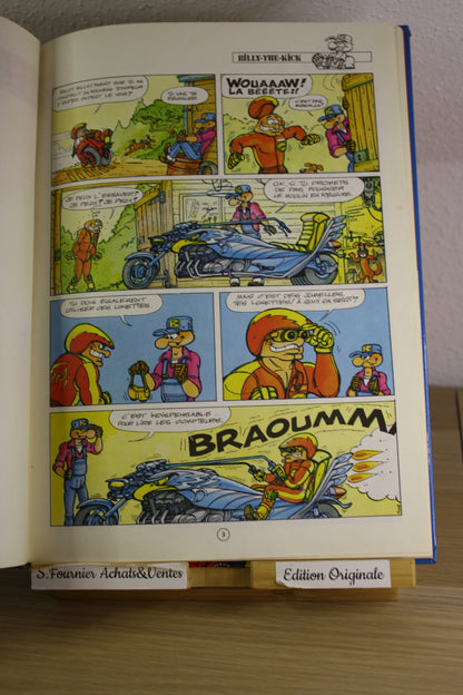 Monomoto 10 – Les motards – Degotte – Dupuis – EO – 1993
