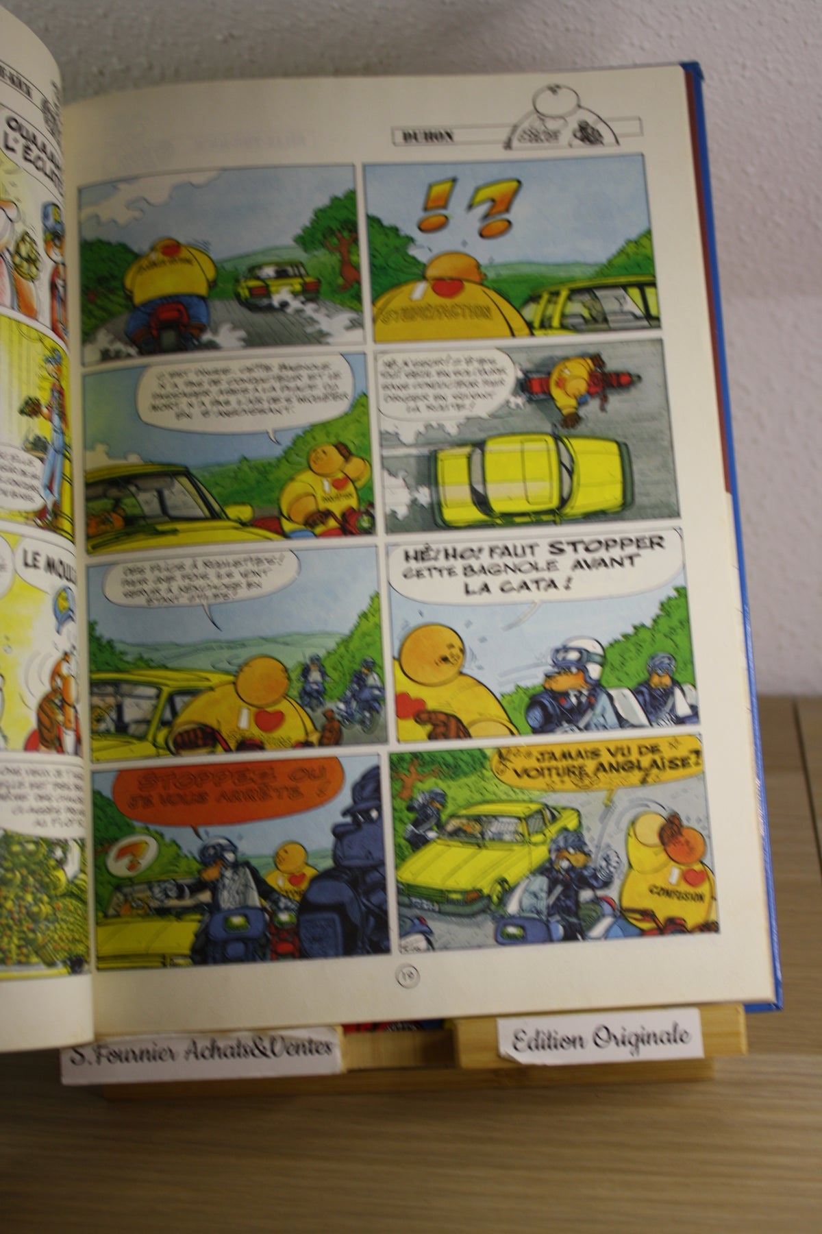 Monomoto 10 – Les motards – Degotte – Dupuis – EO – 1993