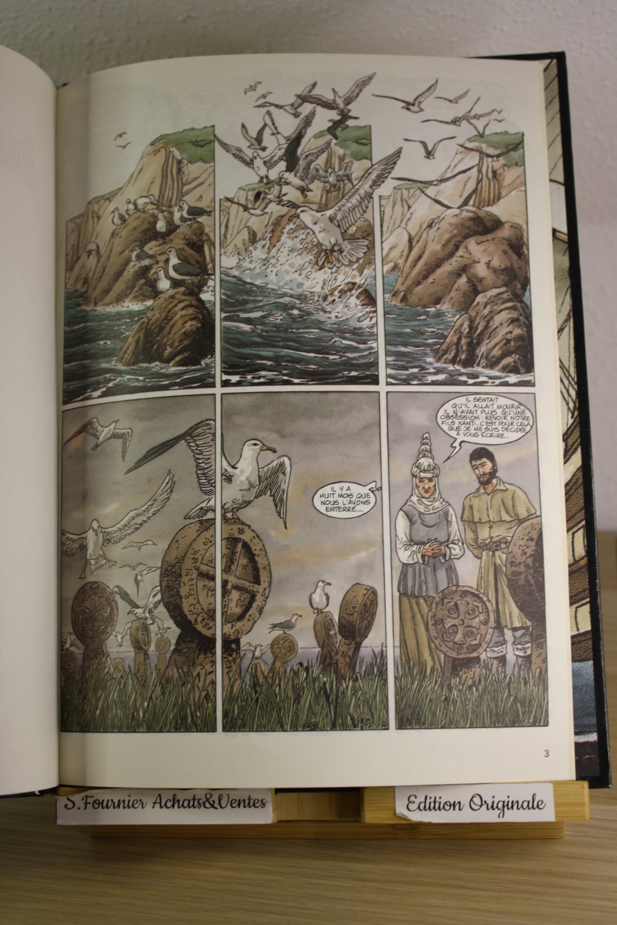 Le brülot – Justin Hiriart –– Glénat – EO – 1987