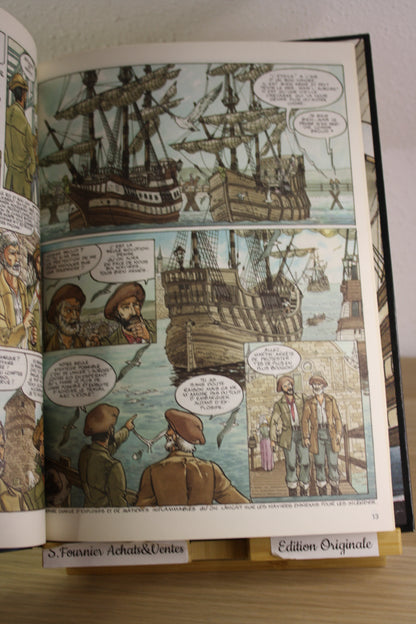 Le brülot – Justin Hiriart –– Glénat – EO – 1987