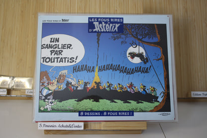 Les fous rires d’astérix – Astérix – Goscinny Uderzo - Hachette – Objet dérivé - 2010