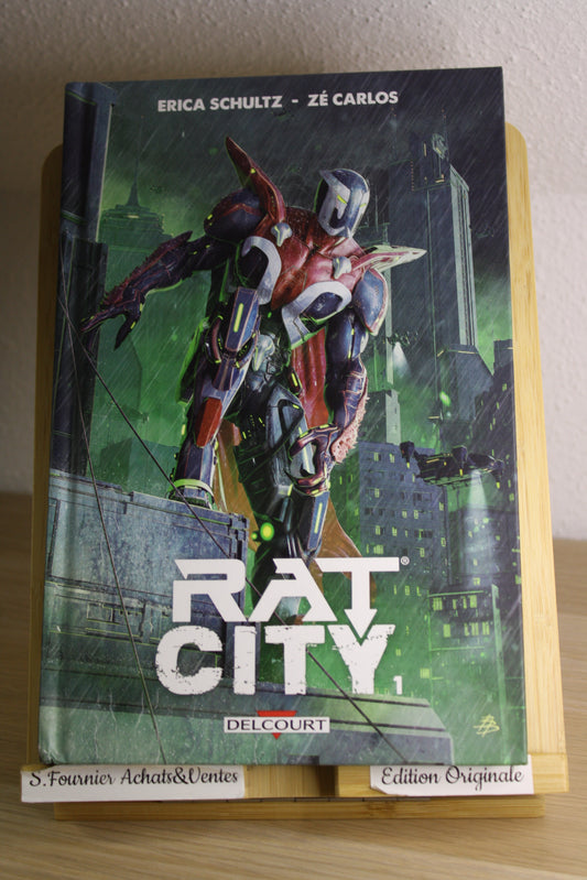 Tome 1 – Rat City – Schultz Carlos – Delcourt – EO – 2025