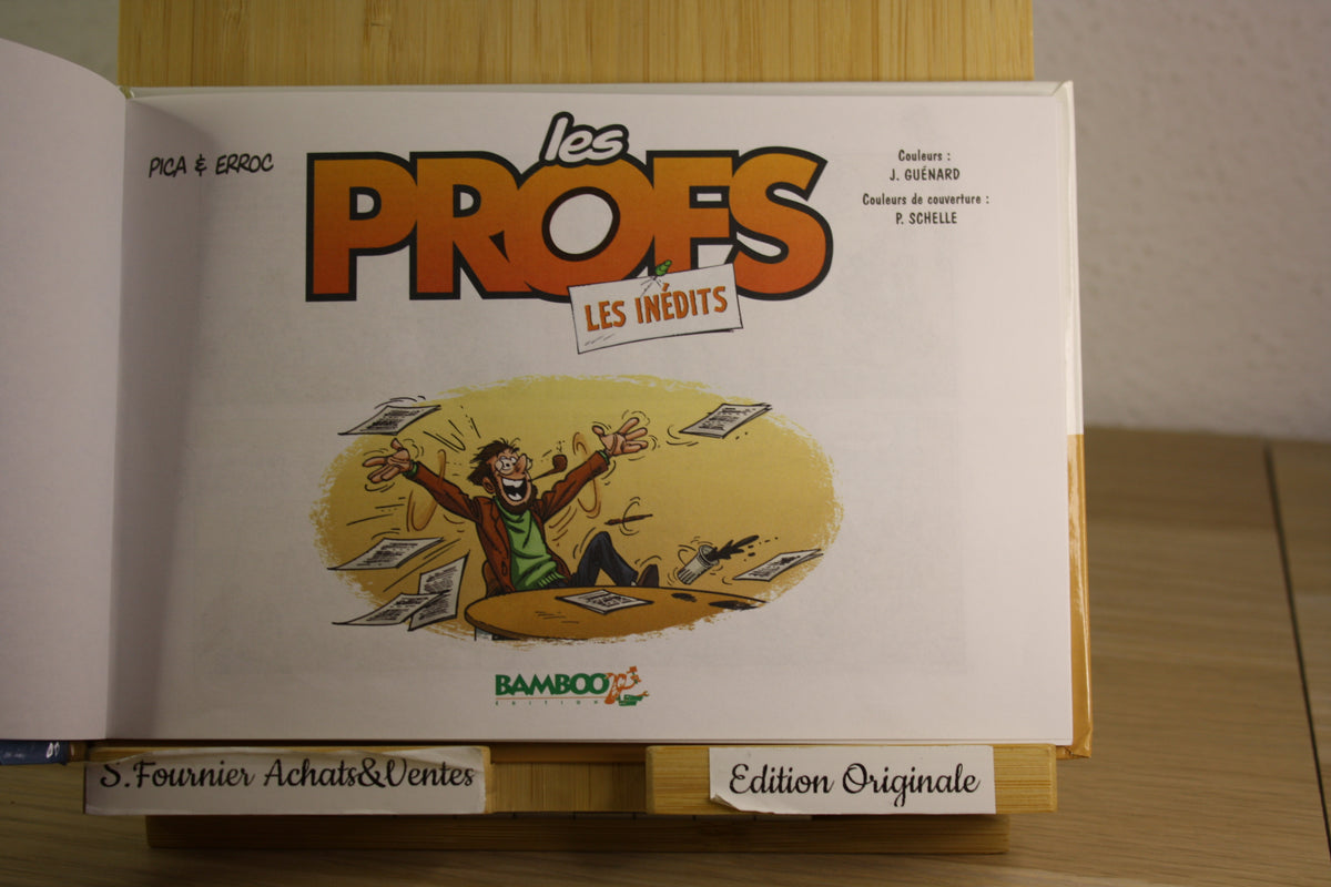 Les inédits – Les profs – Pica Erroc – Bamboo – EO – 2006