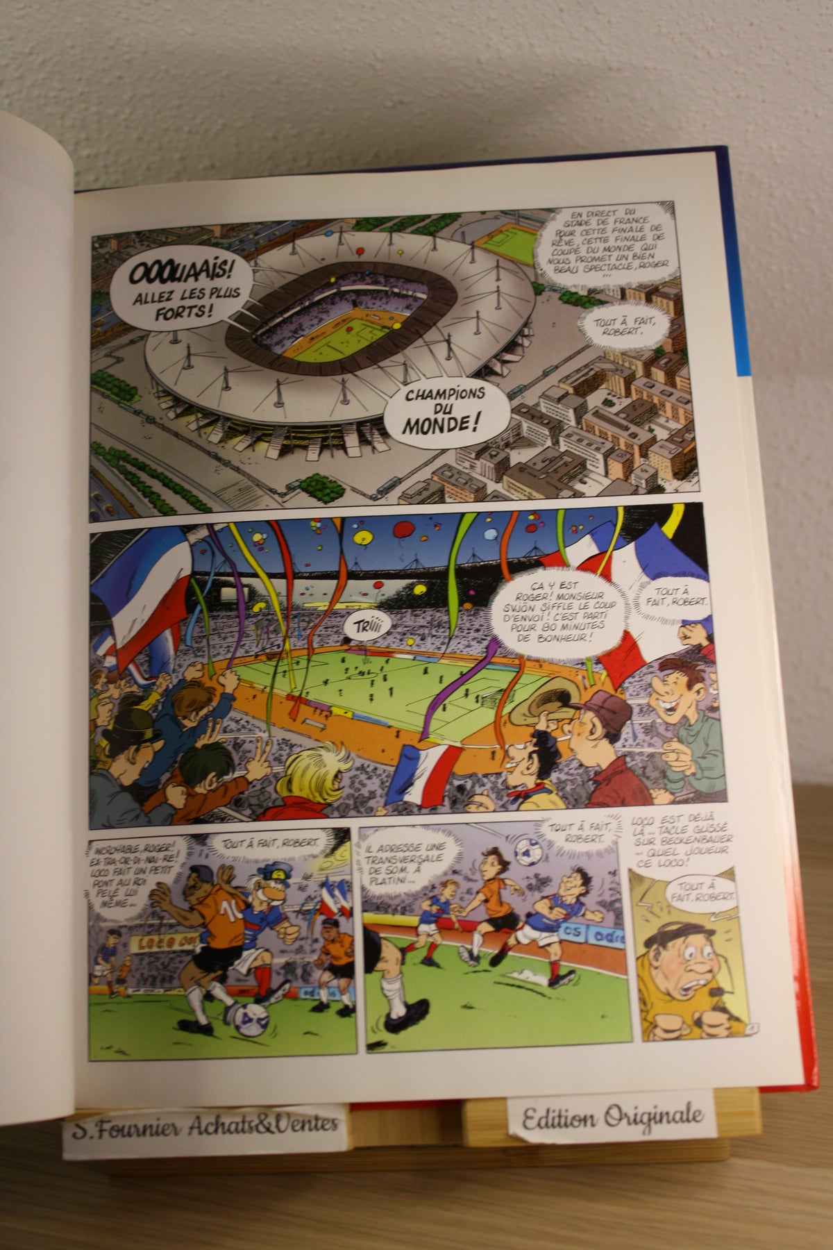 Léo Loden et Jules sauvent la coupe du monde – Léo Loden – Carrère – Soleil – EO – 1998