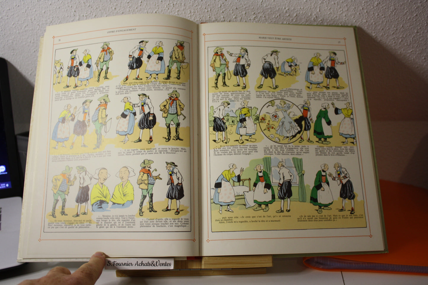 Bécassine cherche un emploi – Bécassine – Émile Joseph Porphyre Pinchon et Jacqueline Rivière - Les éditions GAUTIER Languereau – Réédition - 1983