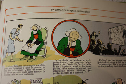 Bécassine cherche un emploi – Bécassine – Émile Joseph Porphyre Pinchon et Jacqueline Rivière - Les éditions GAUTIER Languereau – Réédition - 1983